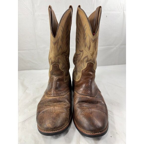 Ariat Heritage Stockman Western Boot Brown Men's Size 10EE - Picture 5 of 13